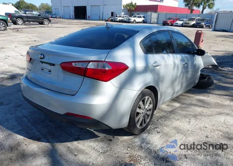 2016 Kia Forte Lx из США, поврежденный, VIN KNAFX4A63G5440482